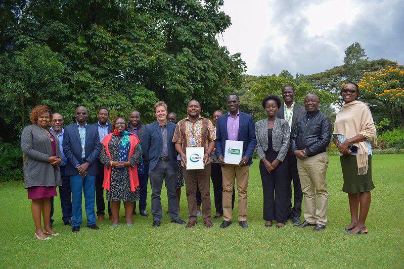 group photo IUCN ESARO CABI