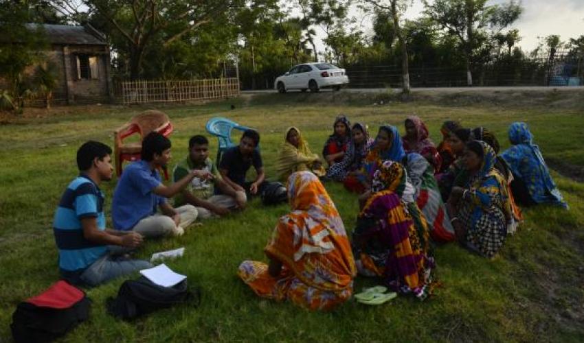 An afternoon with Nabadiganta Mohila Shamity