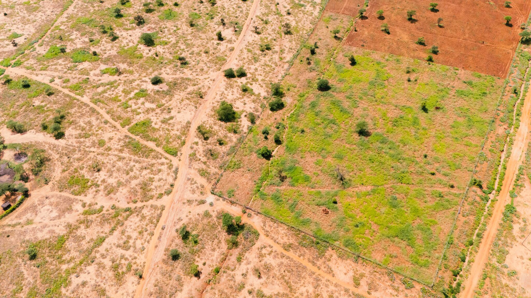 semi arid land in Kajiado