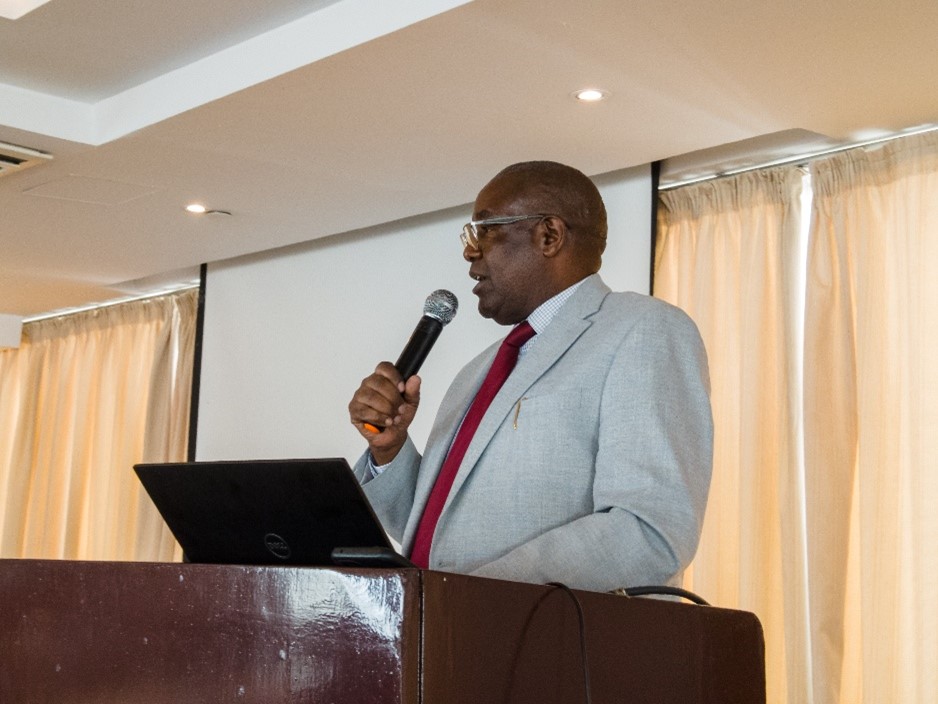 giving speech