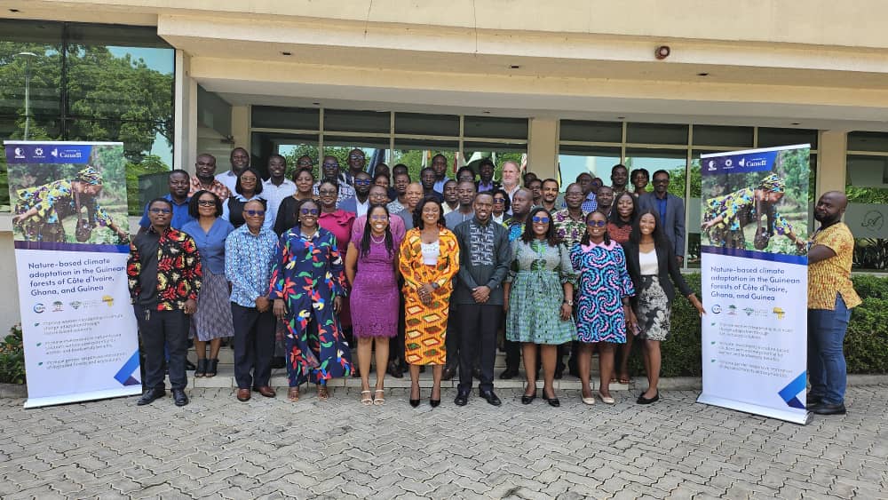 Group photo of participants during the NbS high-level capacity building and policy engagement. Photo: IUCN Ghana Office, 2025
