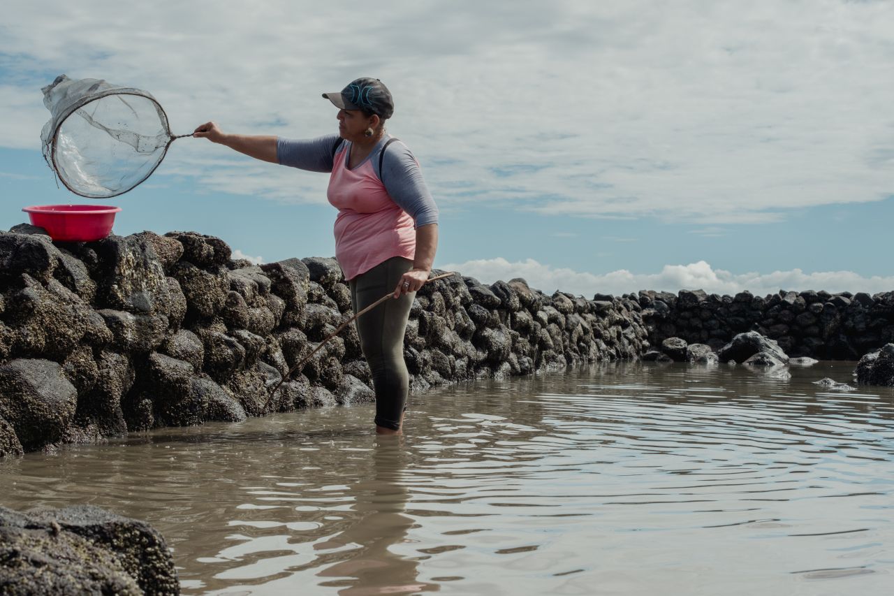Mujer marisquera