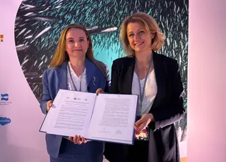 The agreement, signed by Dr Aguilar and HE Barbara Pompili, sees France and IUCN reaffirm their shared ambition to scale up transformative ocean action by 2030